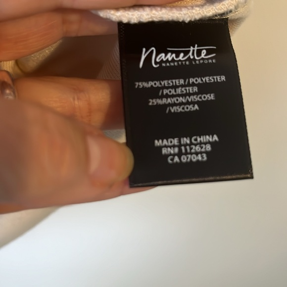 NWOT STUDDED TOP by Nanette Lepore - Picture 7 of 8